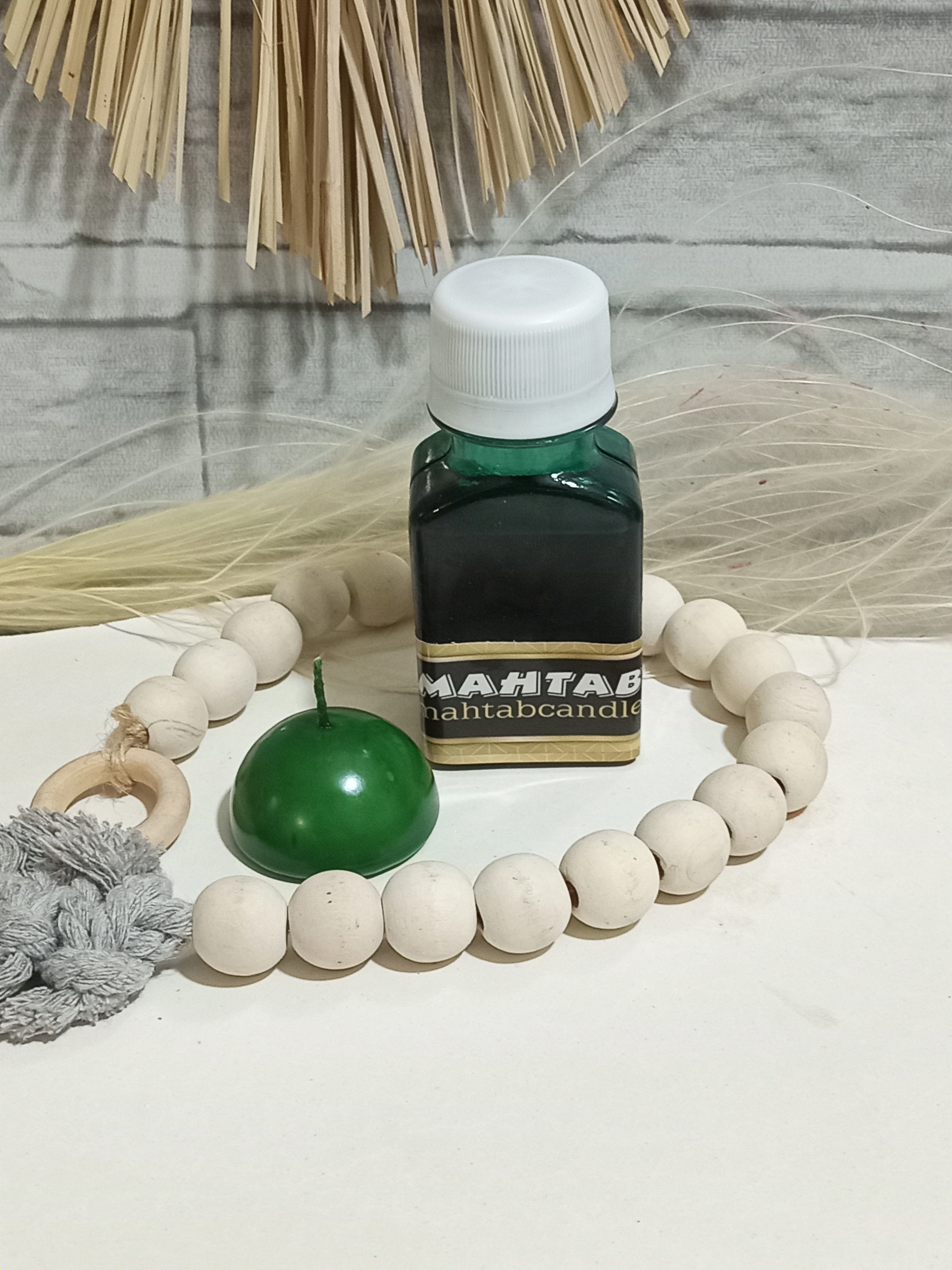 رنگ مایع مهتاب بسته ۶۰ میل - سبز یشمی