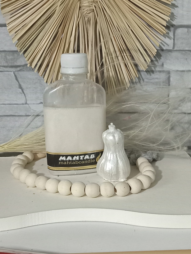 رنگ متالیک سفیدصدفی مخصوص شمع و مجسمه